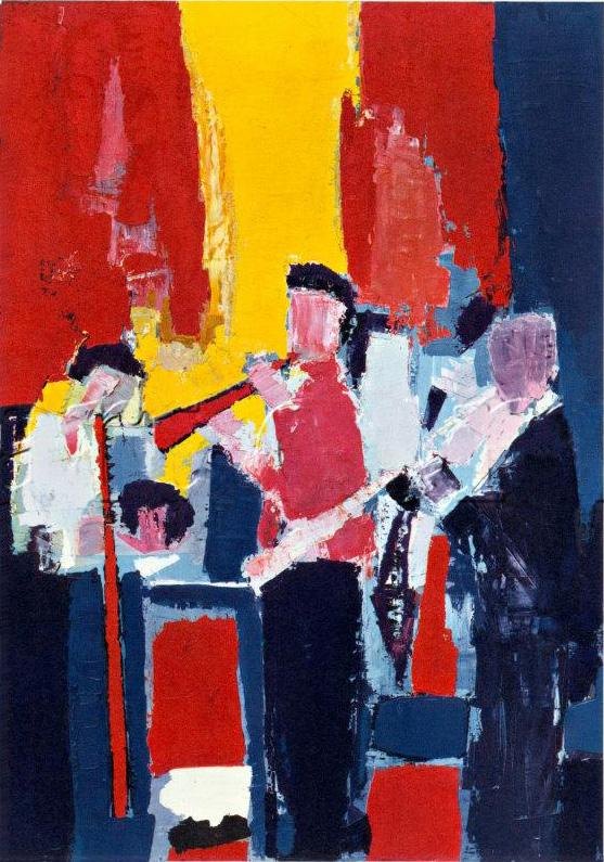 Nicolas De Stael Jazz Musicians